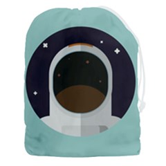 Astronaut Space Astronomy Universe Drawstring Pouch (3xl) by Salman4z