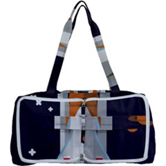 Rocket Space Universe Spaceship Multi Function Bag by Salman4z