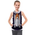 Rocket Space Universe Spaceship Kids  Sleeveless Hoodie View1