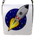 Rocket Ship Launch Vehicle Moon Removable Flap Cover (S) View1