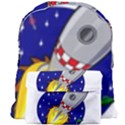 Rocket Ship Launch Vehicle Moon Giant Full Print Backpack View1