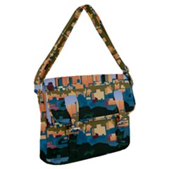 City Buildings Urban Dawn Buckle Messenger Bag by Salman4z