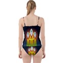 Rocket Take Off Missiles Cosmos Cut Out Top Tankini Set View2