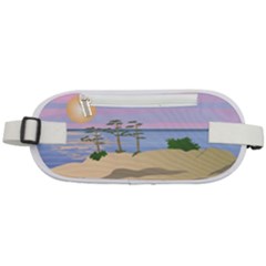 Vacation Island Sunset Sunrise Rounded Waist Pouch