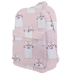 Pattern Pink Cute Sweet Fur Cats Classic Backpack