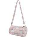 Pattern Pink Cute Sweet Fur Cats Mini Cylinder Bag View1