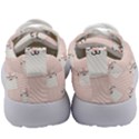 Pattern Pink Cute Sweet Fur Cats Kids Athletic Shoes View4