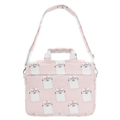 Pattern Pink Cute Sweet Fur Cats MacBook Pro 13  Shoulder Laptop Bag 