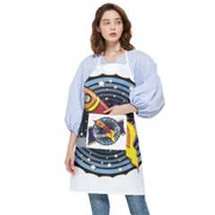 Rocket Space Clipart Illustrator Pocket Apron by Salman4z