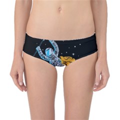 Astronaut Planet Space Science Classic Bikini Bottoms by Salman4z