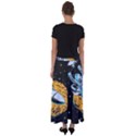 Astronaut Planet Space Science Flared Maxi Skirt View2