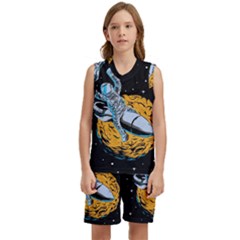 Astronaut Planet Space Science Kids  Basketball Mesh Set by Salman4z