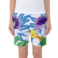 Mermaid Fantasy Undersea Merman Women s Basketball Shorts by Salman4z