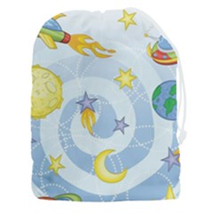 Science Fiction Outer Space Drawstring Pouch (3xl) by Salman4z