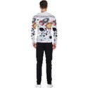 Astronaut Drawing Planet Men s Long Sleeve Rash Guard View2