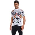 Astronaut Drawing Planet Men s Short Sleeve Cycling Jersey View2