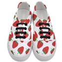 Seamless Pattern Fresh Strawberry Women s Classic Low Top Sneakers View1