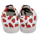 Seamless Pattern Fresh Strawberry Women s Classic Low Top Sneakers View4