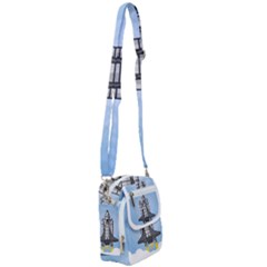 Rocket Shuttle Spaceship Science Shoulder Strap Belt Bag by Salman4z