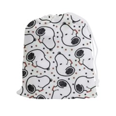 Dog Pattern Drawstring Pouch (2xl) by Salman4z