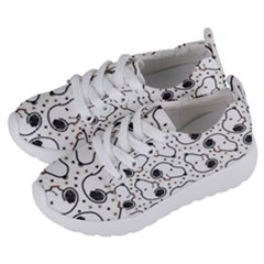 Dog Pattern Kids  Lightweight Sports Shoes by Salman4z