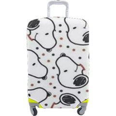 Dog Pattern Luggage Cover (large) by Salman4z