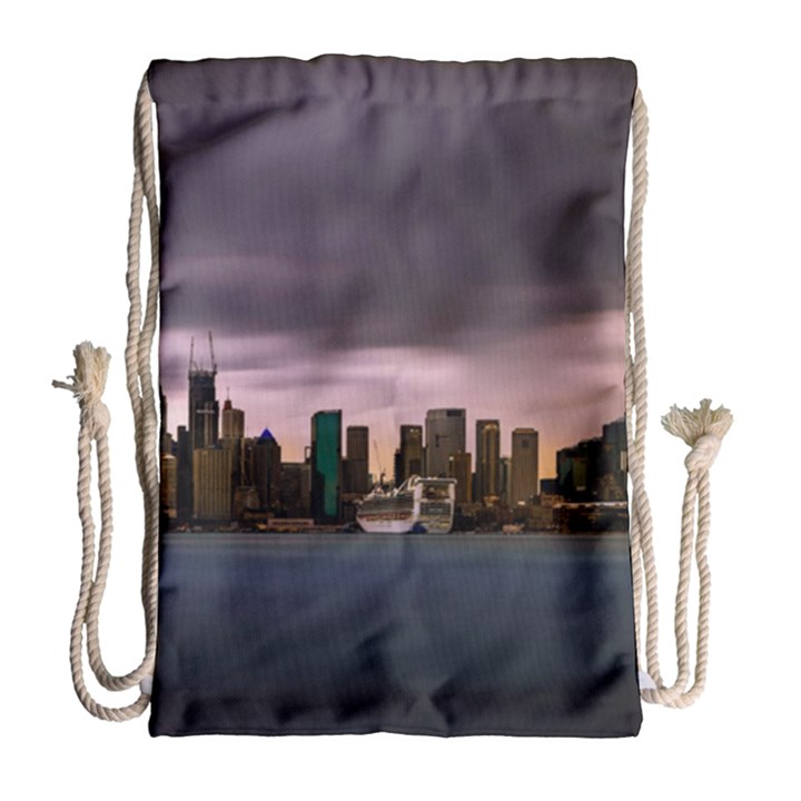 Sydney Australia Travel Oceania Drawstring Bag (Large)