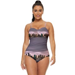 Sydney Australia Travel Oceania Retro Full Coverage Swimsuit by Salman4z