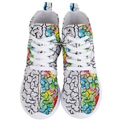 Brain Mind Psychology Idea Drawing Women s Lightweight High Top Sneakers by Salman4z