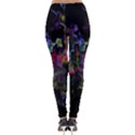 Grunge Paint Splatter Splash Ink Lightweight Velour Leggings View2