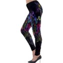 Grunge Paint Splatter Splash Ink Lightweight Velour Leggings View3