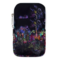 Grunge Paint Splatter Splash Ink Waist Pouch (small) by Salman4z