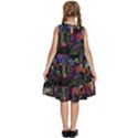 Grunge Paint Splatter Splash Ink Kids  Frill Swing Dress View4