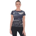 Nature s Symphony: A Portrait of Ushuaia s Wild Beauty  Short Sleeve Sports Top  View1