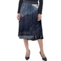 Nature s Symphony: A Portrait of Ushuaia s Wild Beauty  Classic Velour Midi Skirt  View1