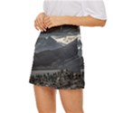 Nature s Symphony: A Portrait of Ushuaia s Wild Beauty  Mini Front Wrap Skirt View2