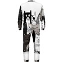 Cute Cat Hand Drawn Cartoon Style OnePiece Jumpsuit (Men) View2