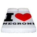 I love negroni Fitted Sheet (King Size) View1