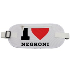 I Love Negroni Rounded Waist Pouch by ilovewhateva