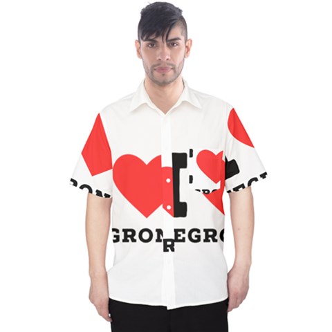 I Love Negroni Men s Hawaii Shirt by ilovewhateva