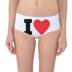 I Love Negroni Mid-waist Bikini Bottoms by ilovewhateva