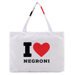 I Love Negroni Zipper Medium Tote Bag by ilovewhateva