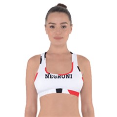 I Love Negroni Cross Back Sports Bra by ilovewhateva