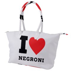 I Love Negroni Canvas Shoulder Bag by ilovewhateva