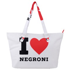 I Love Negroni Full Print Shoulder Bag by ilovewhateva