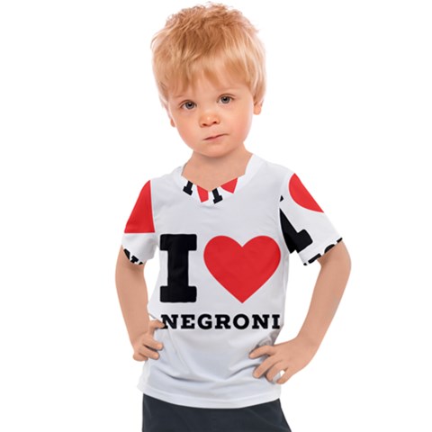 I Love Negroni Kids  Sports Tee by ilovewhateva