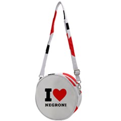 I Love Negroni Crossbody Circle Bag by ilovewhateva