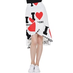 I Love Negroni Frill Hi Low Chiffon Skirt by ilovewhateva