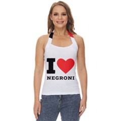 I Love Negroni Basic Halter Top by ilovewhateva