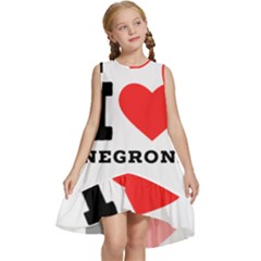 I Love Negroni Kids  Frill Swing Dress by ilovewhateva